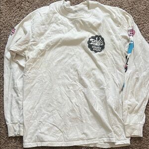 Men's White Long Sleeve Shirt